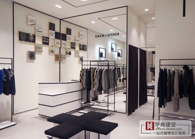 廣州服裝店裝修設(shè)計(jì)要有“顏色”,第一眼很重要