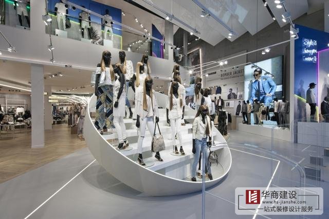 廣州服裝店裝修的動線設計技巧,提高效益