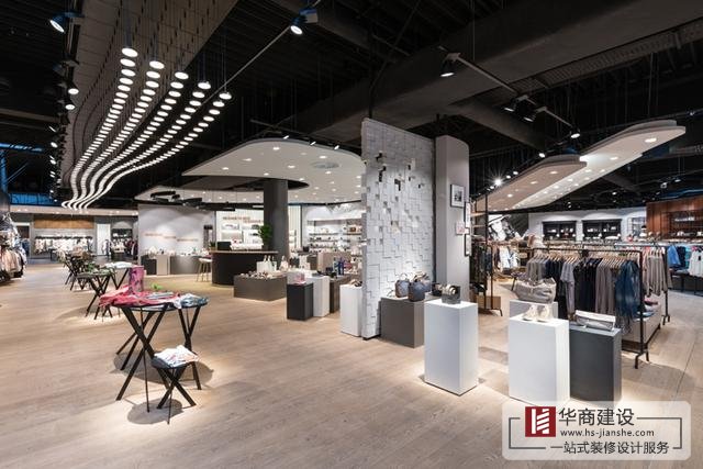 廣州服裝店裝修的動線設計技巧,提高效益